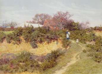 Waschtag in Sandhills, Witley